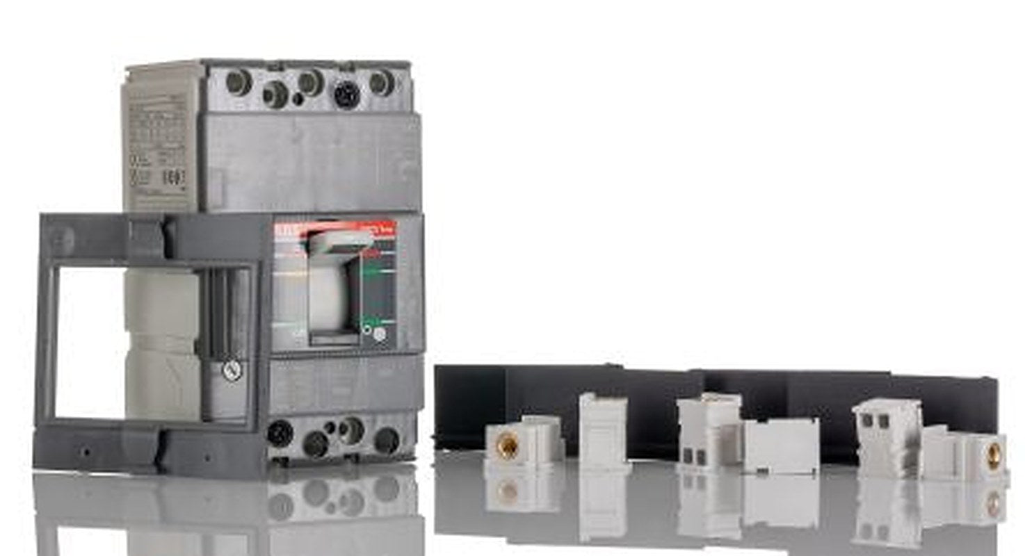 ABB, SACE Tmax XT, XT1C Molded Case Circuit Breaker 3-Pole 50A, Breaking Capacity 4 kA, Fixed