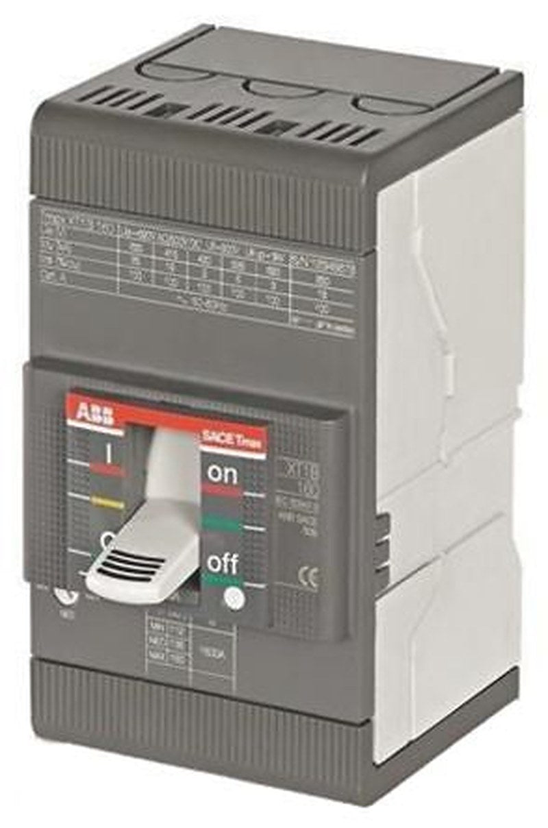 ABB, Protecta, XT3N Molded Case Circuit Breaker 3-Pole 250A, Breaking Capacity 36 kA, DIN Rail