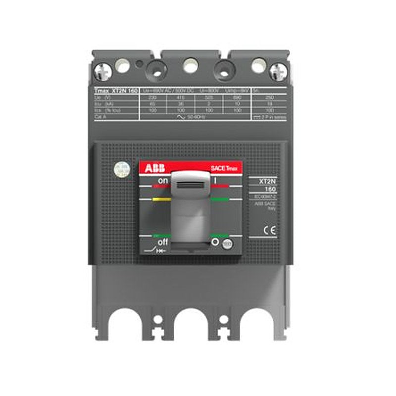 ABB, XT2L, 1SDA06 Molded Case Circuit Breaker 3-Pole 160A, Breaking Capacity 150 kA, Fixed