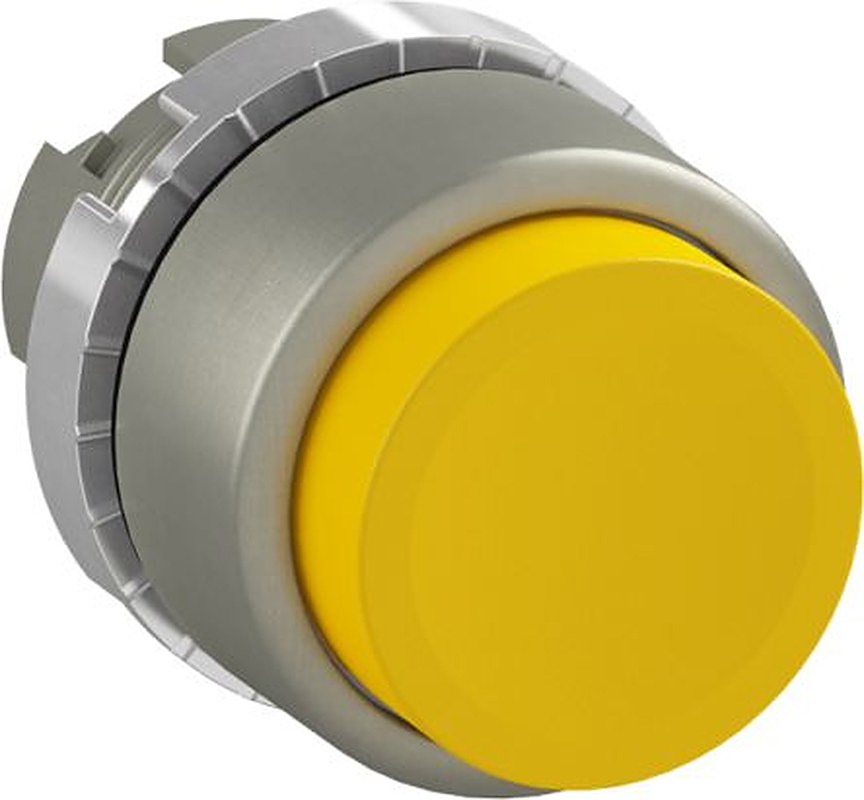 ABB 1SFA1 Series Yellow Momentary Push Button Switch, IP66