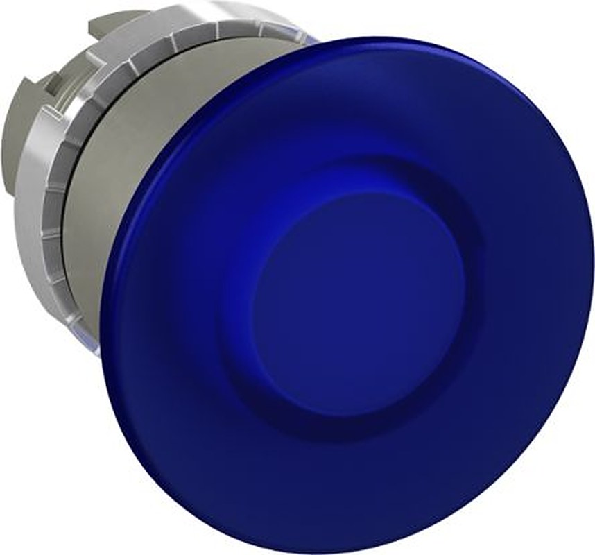 ABB 1SFA1 Series Blue Momentary Push Button Switch, 40 mm Cutout, IP66