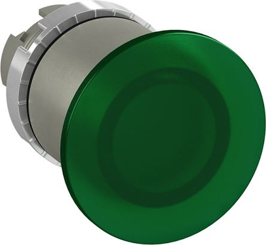 ABB 1SFA1 Series Green Maintained Push Button Switch, 40 mm Cutout, IP66