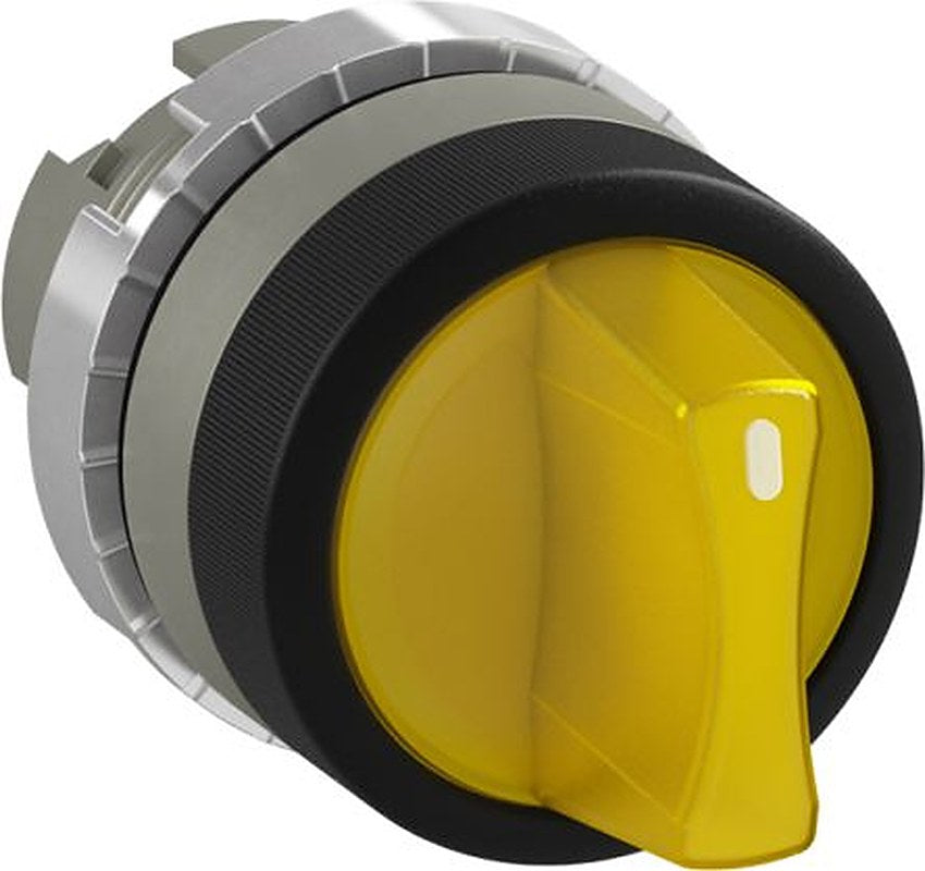 ABB 1SFA1 Series Yellow Push Button Switch, IP66
