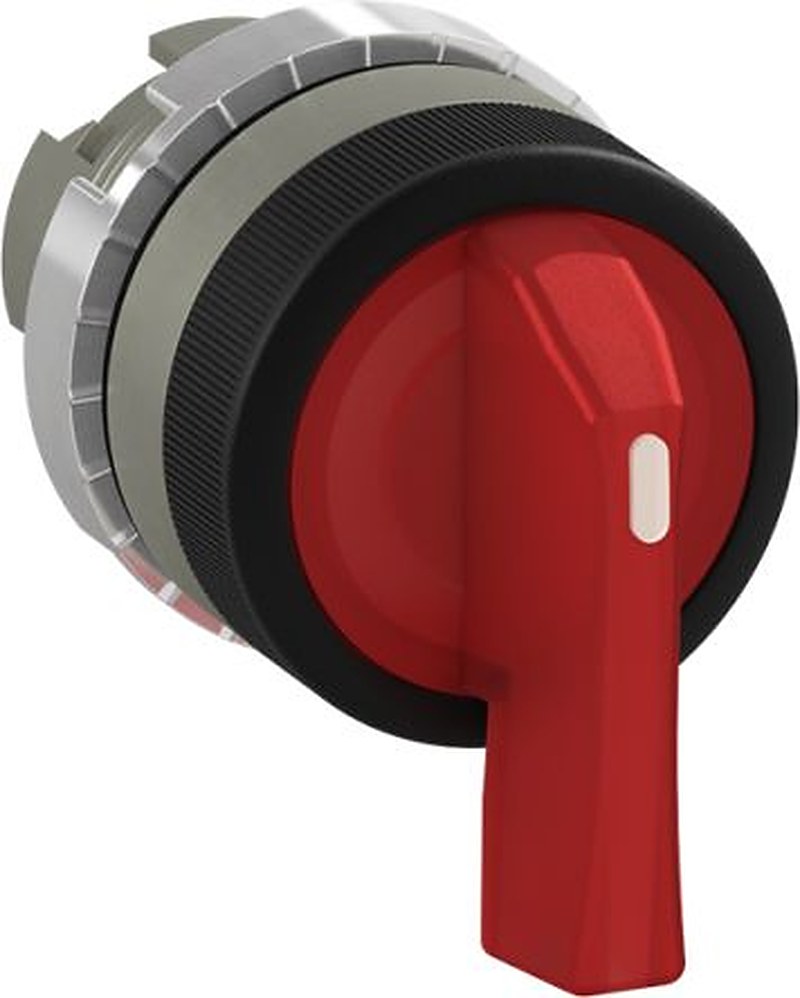 ABB 1SFA1 Series Red Maintained Push Button Switch, IP66