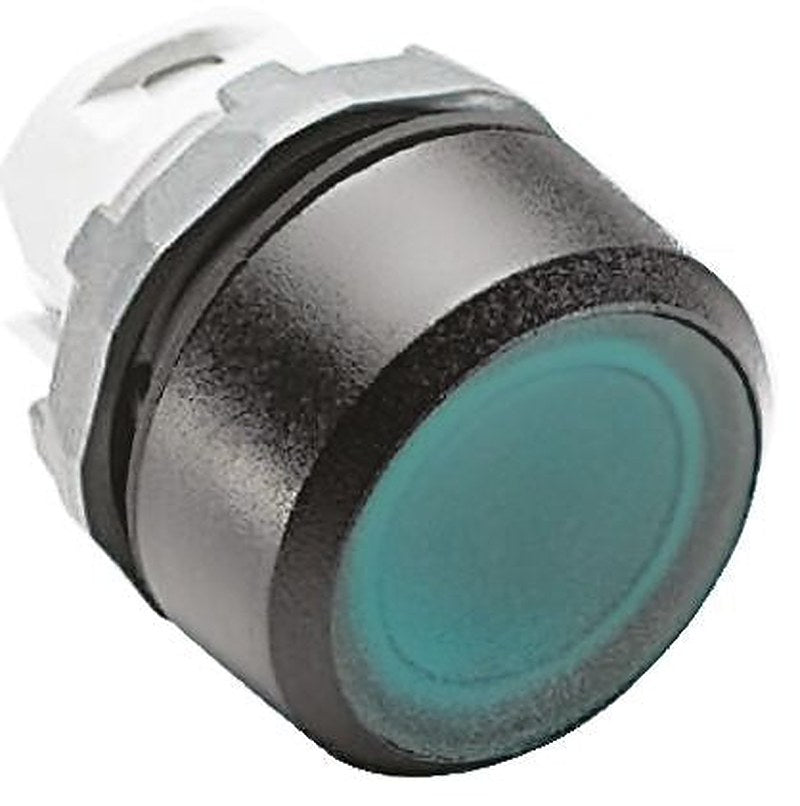 ABB ABB Modular Series Green Momentary Push Button Head, 22 mm Cutout, IP66