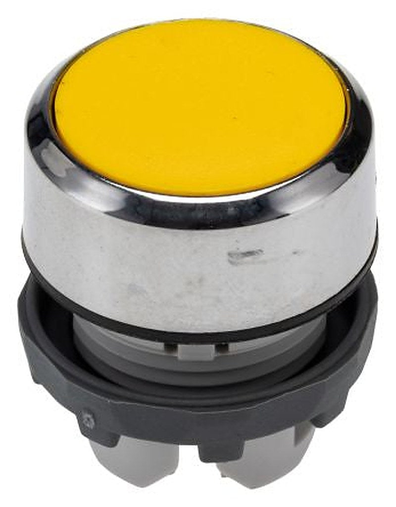 ABB MP1 Series Yellow Momentary Push Button Head, 22.5 mm Cutout, IP66