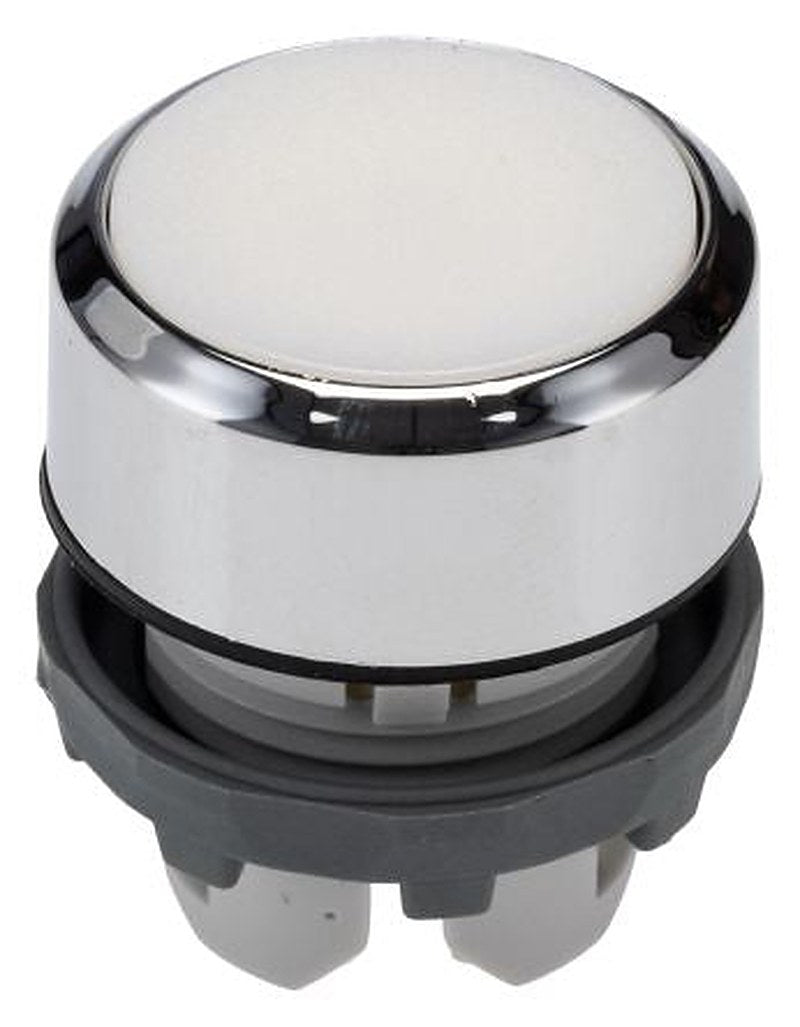 ABB MP1 Series White Momentary Push Button Head, 22.5 mm Cutout, IP66