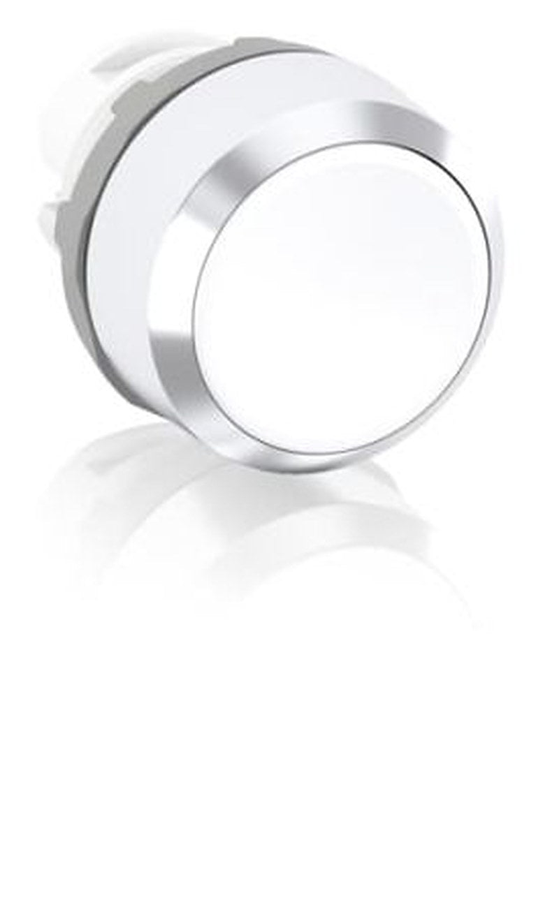 ABB MP2 Series White Maintained Push Button Head, 22.5 mm Cutout