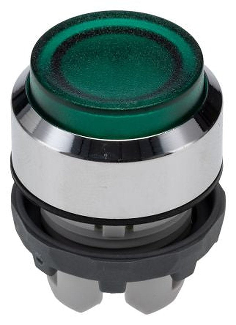 ABB MP3 Series Green Momentary Push Button Head, 22.5 mm Cutout, IP66