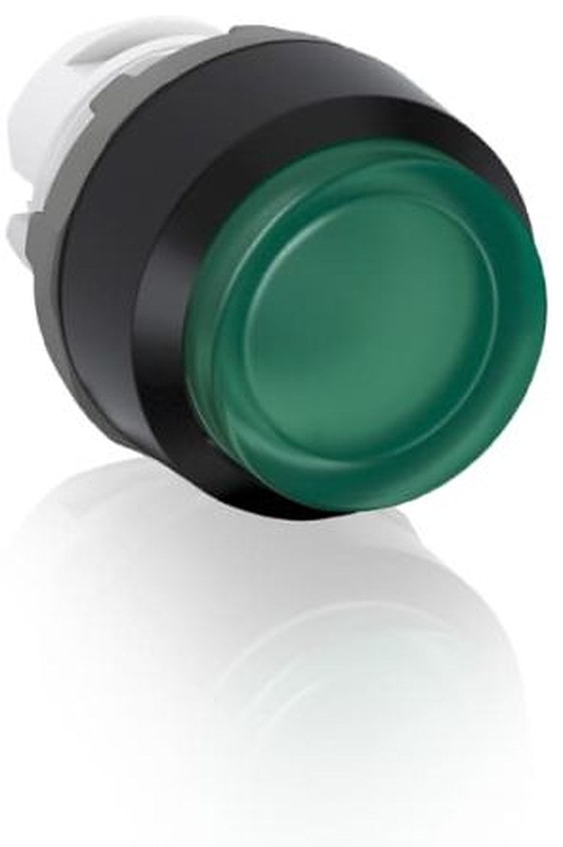 ABB MP4 Series Green Maintained Push Button Head, 22.5 mm Cutout