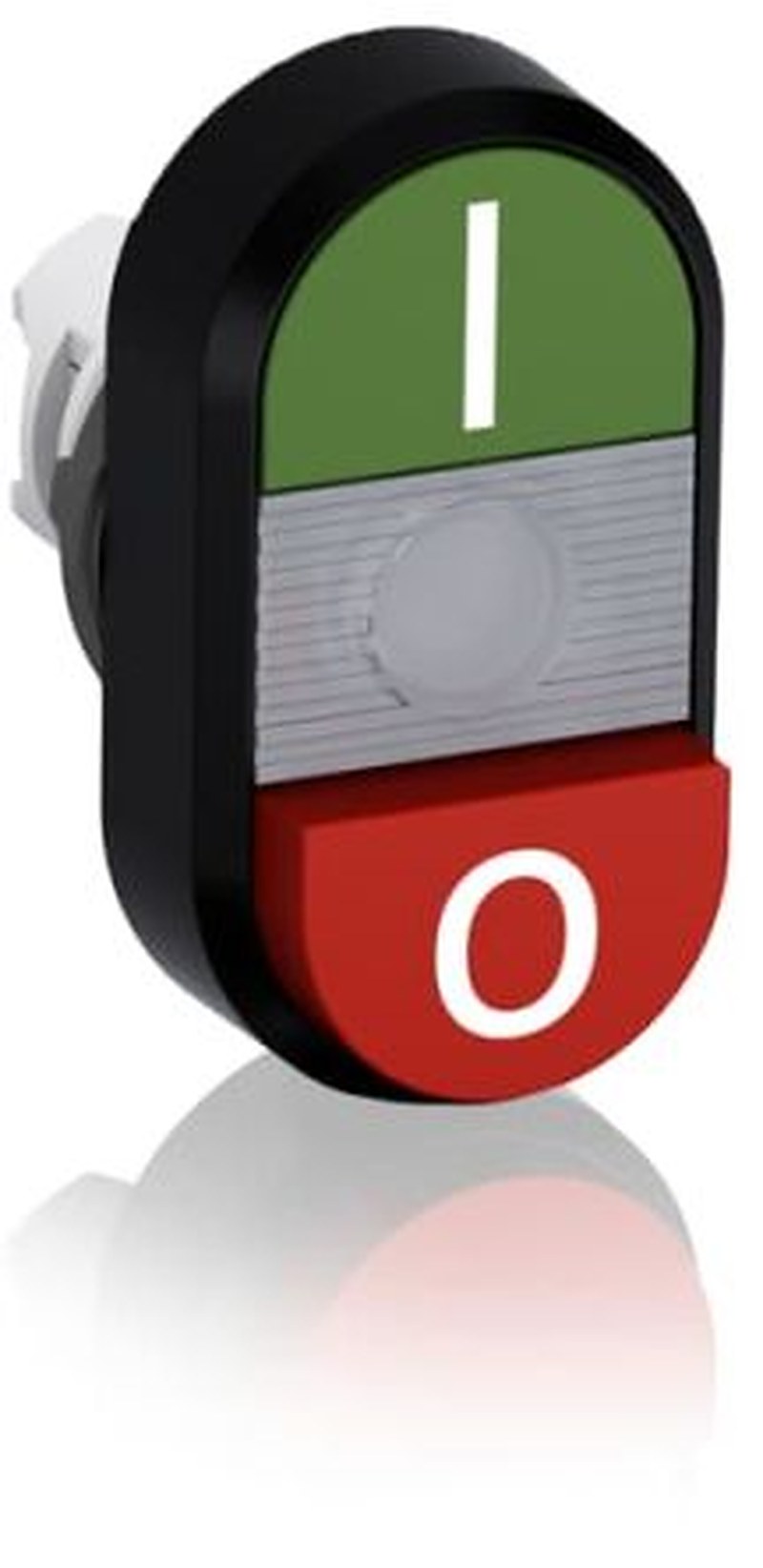 ABB MPD15 Series Red, Green Momentary Push Button Switch, 22 mm Cutout, IP66, IP20