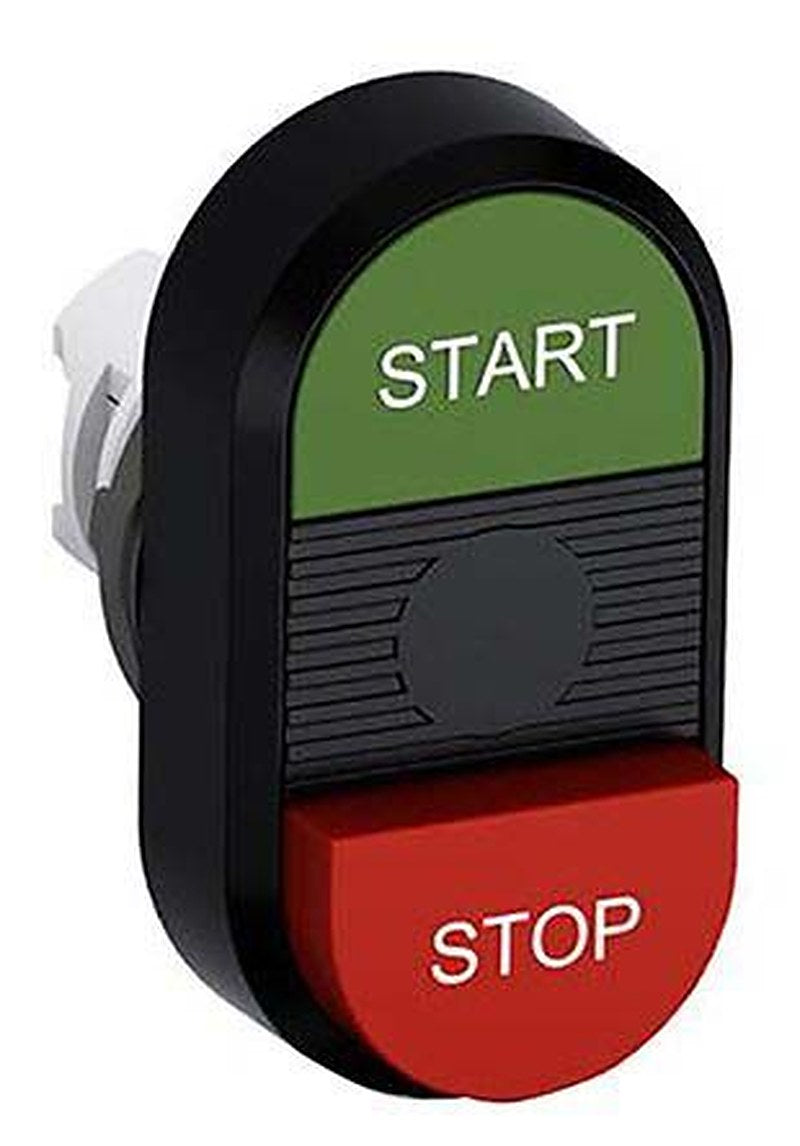 ABB ABB Modular Series Red, Green Momentary Push Button Head, 22 mm Cutout, IP66
