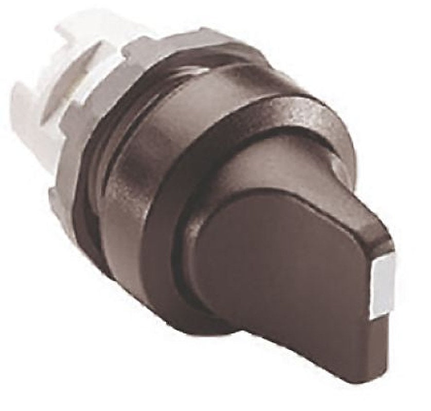 ABB Modular Series 3 Position Selector Switch Head, 22 mm Cutout, Black Handle, IP66