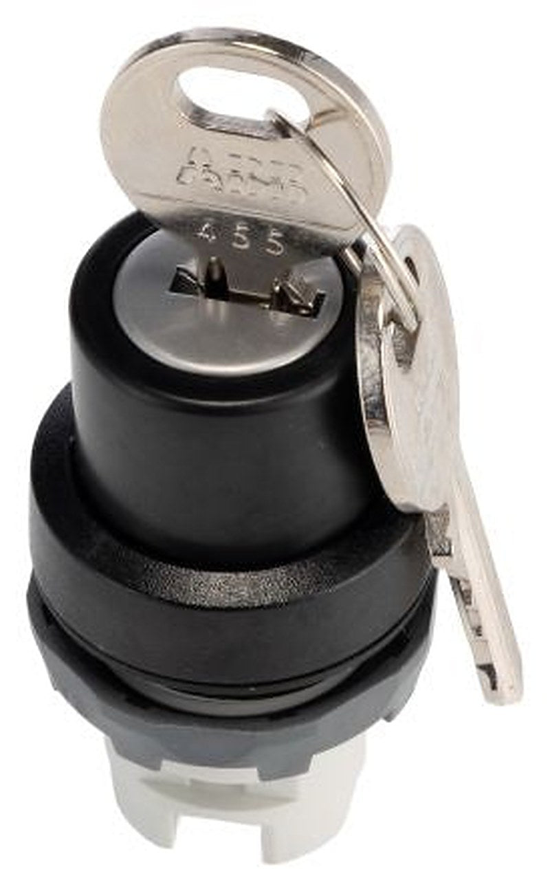 ABB ABB Modular 2-position Key Switch Head, Maintained, 22 mm Cutout