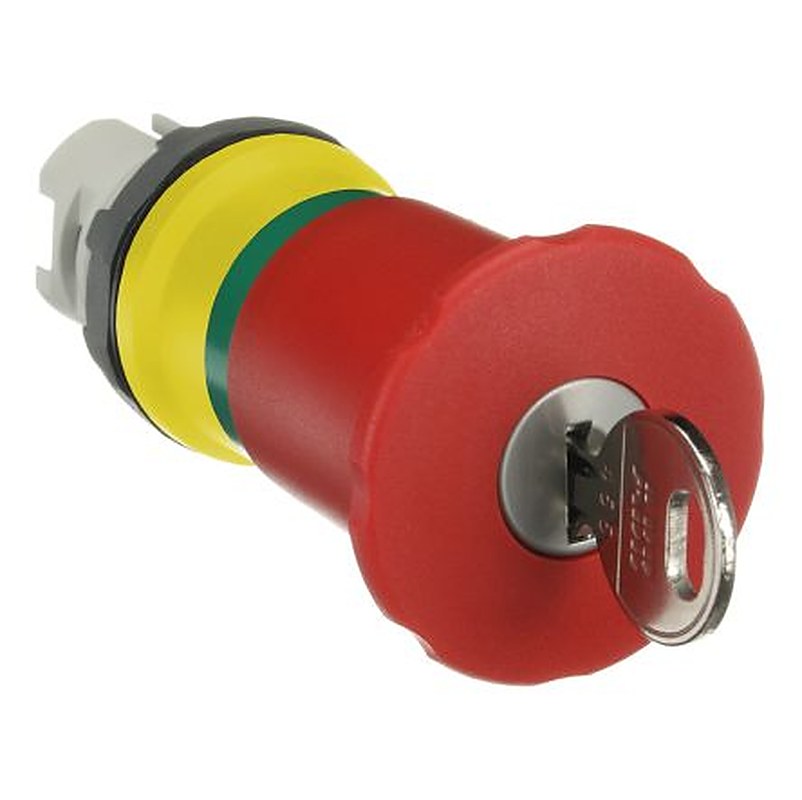 ABB, Key Release, Emergency Stop Push Button Head 40 mm Diameter