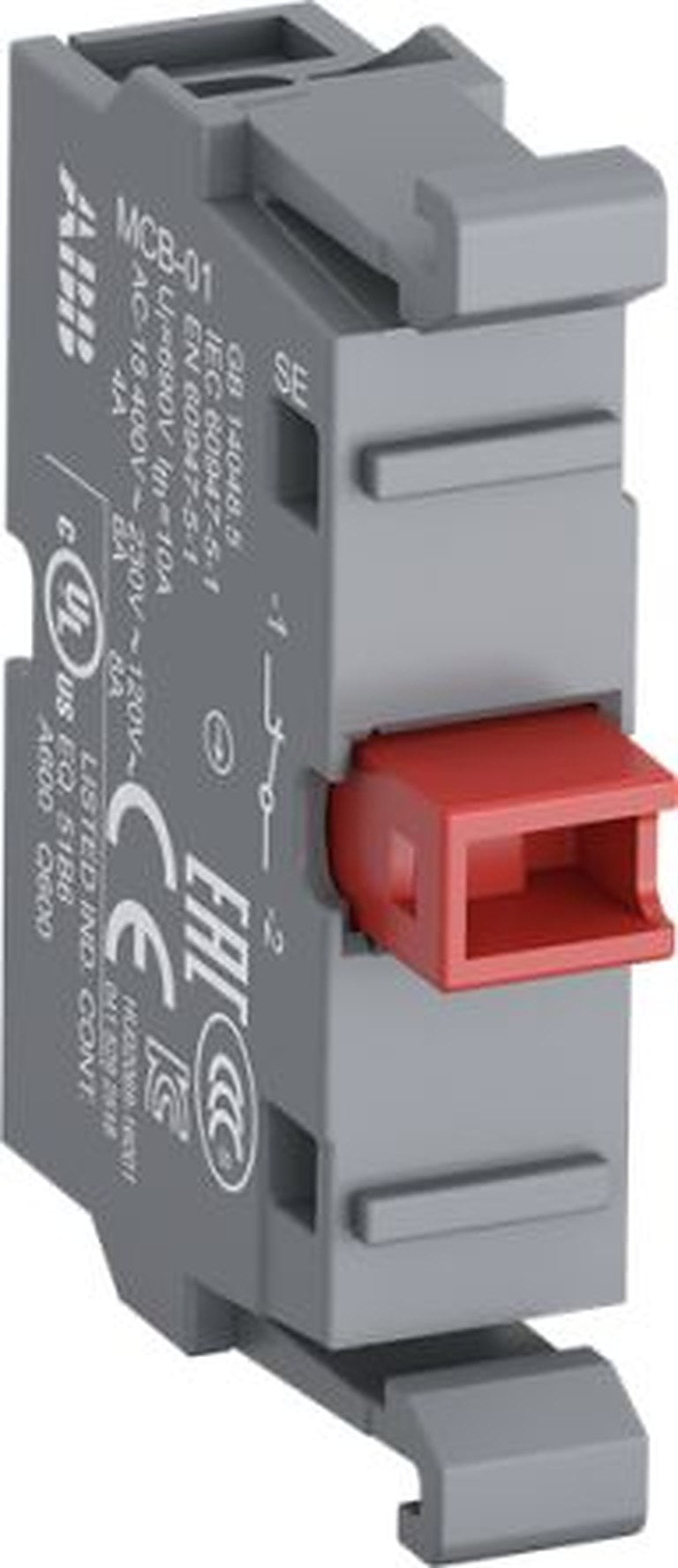 ABB Miniature Circuit Breaker Series Contact Block, 230V, 1 NC