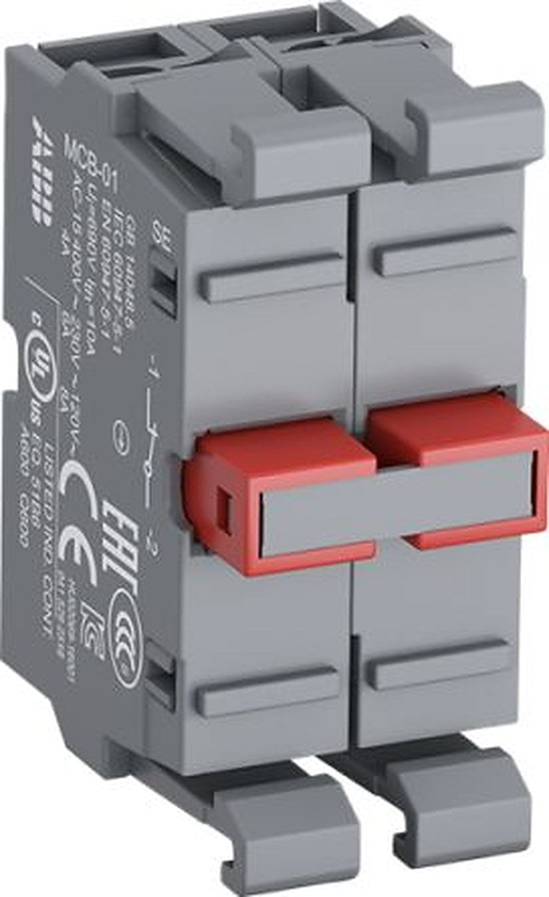ABB Miniature Circuit Breaker Series Contact Block, 690V, 1 CO