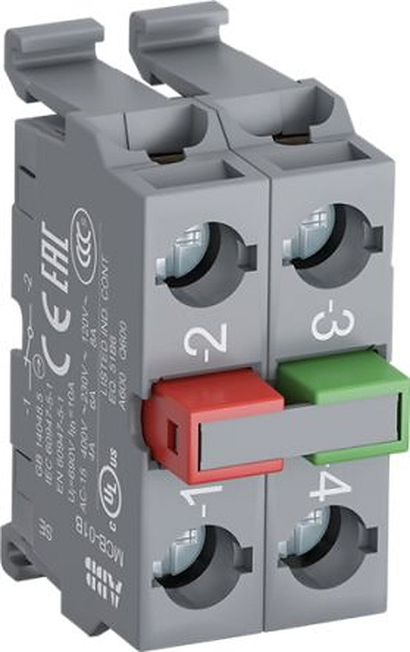 ABB Miniature Circuit Breaker Series Contact Block, 690V, 1 NO/1 NC