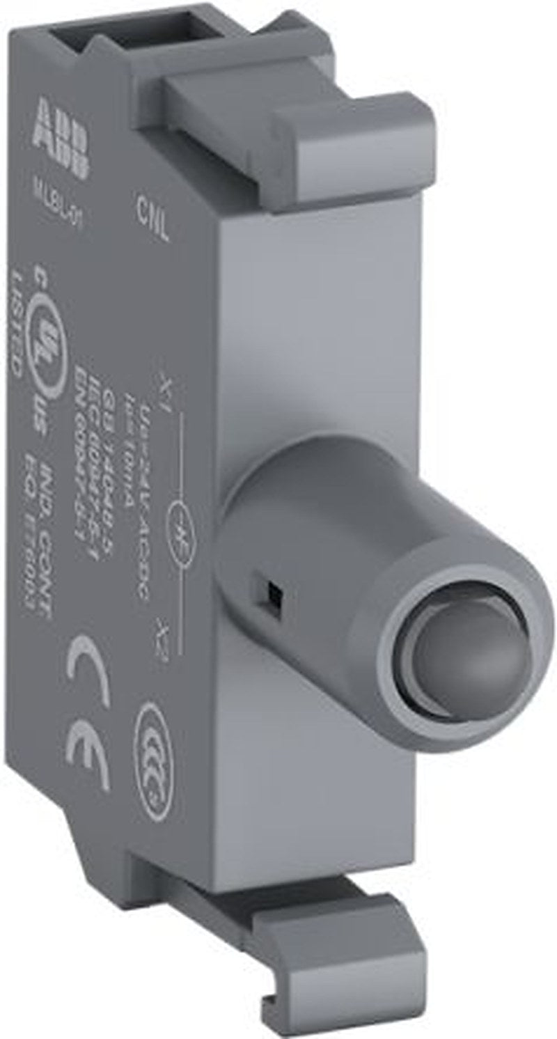 ABB MLBL Series Light Block, 60V ac/dc, Red Light