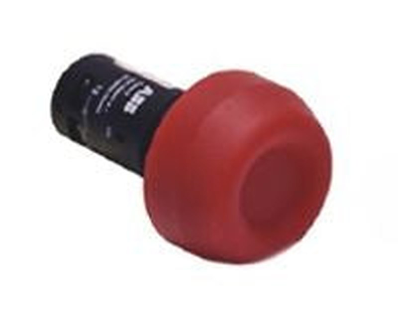 ABB Compact Series Push Button Switch, Momentary, Panel, 22 mm Cutout, 125 V dc 240 V ac