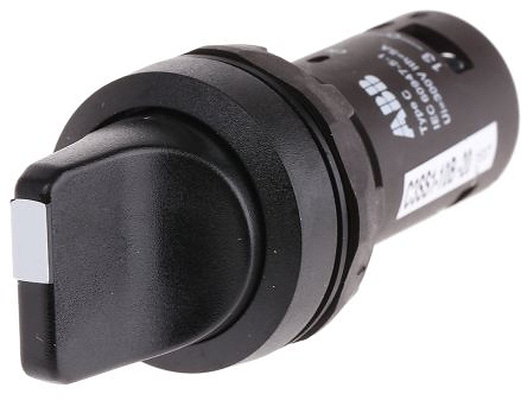 ABB Short Handle Selector Switch - (2 NO) 3 Positions