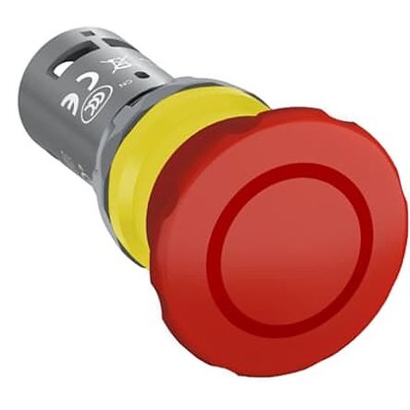 ABB 1SF Series Emergency Stop Switch, IP20, IP66, IP67, IP69K