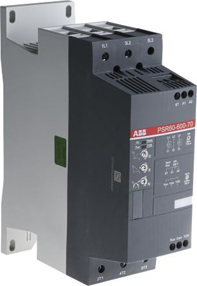 ABB PSR Soft Starter 600V ac, 30 kW, 3 Phase, IP10, IP20