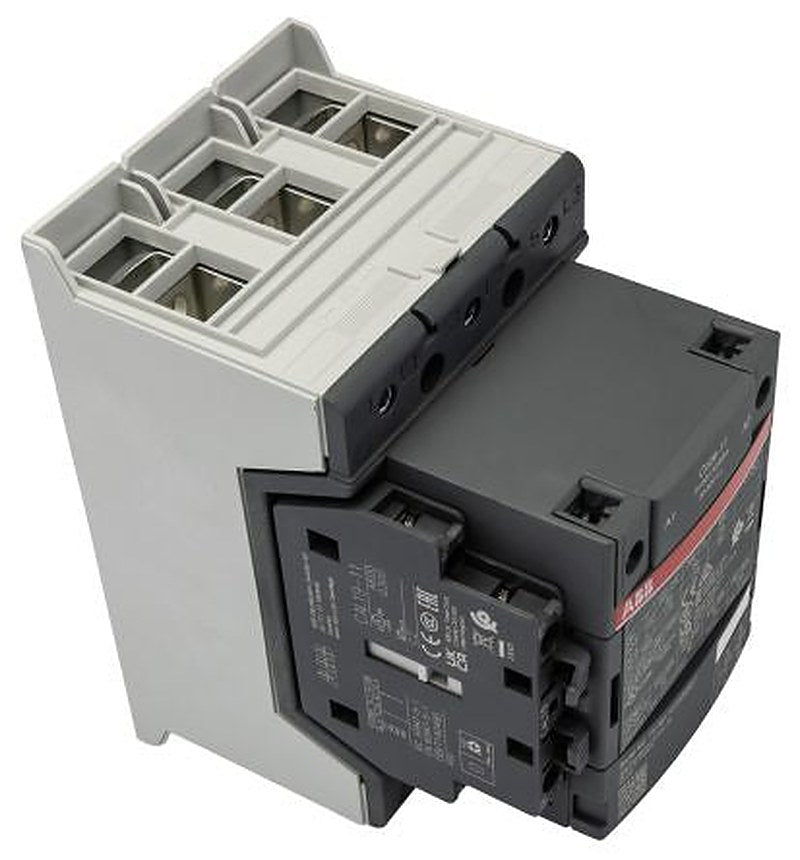 ABB AF Contactor, 24V ac/dc Coil, 3-Pole, 160 A, 55 kW 60V, 3 NO, 690V ac