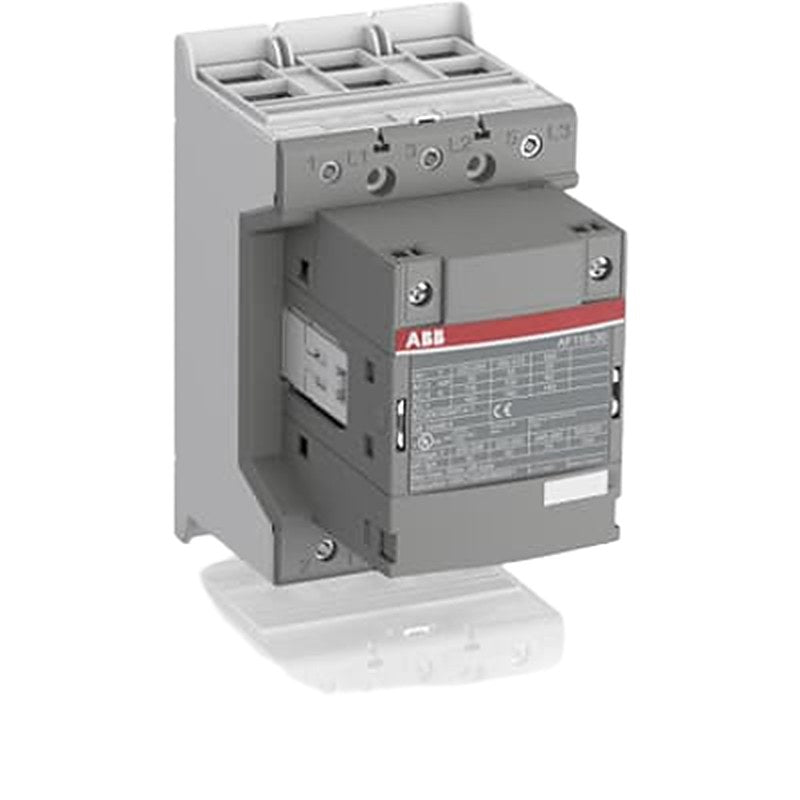 ABB 1SF Block Contactor, 100V ac/dc, 250 V ac/dc Coil, 3-Pole, 55 kW, 3 NO/0 NC