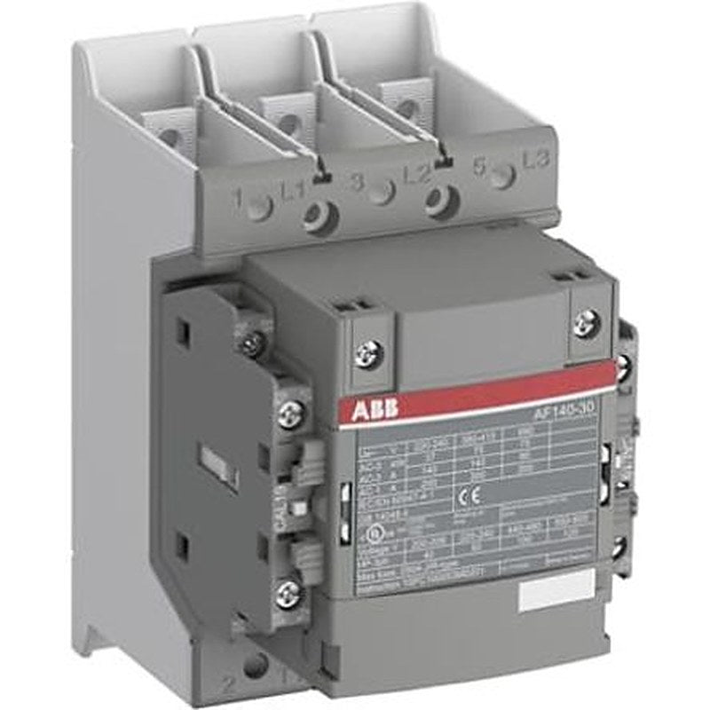 ABB 1SF Block Contactor, 20V ac/dc, 60 V ac/dc Coil, 3-Pole, 75 kW, 3 NO/0 NC
