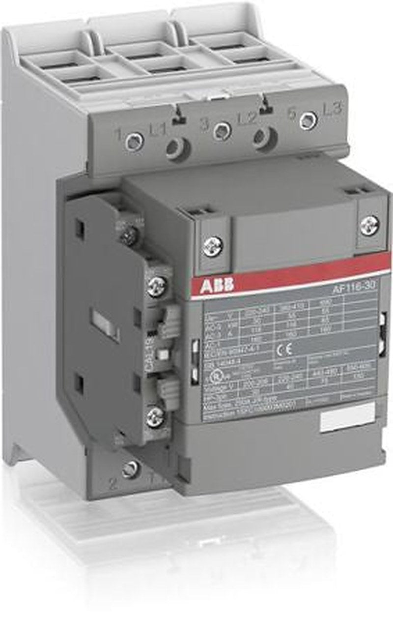 ABB AF140 Contactor, 230V ac Coil, 3-Pole, 200 A, 75 kW 250V, 3 NO, 690V ac