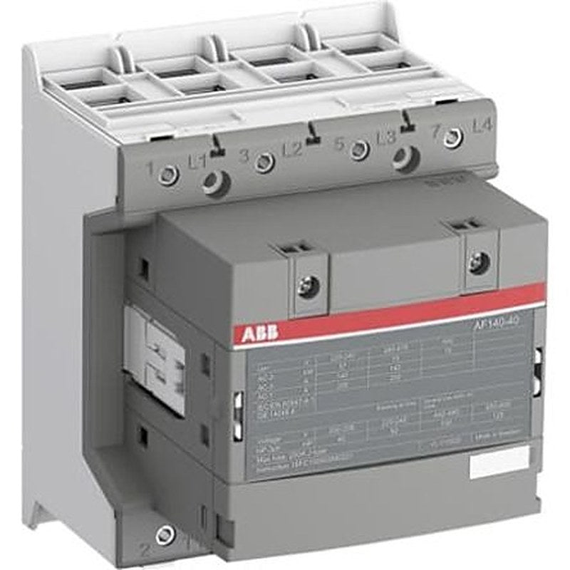 ABB 1SF Block Contactor, 130V ac/dc, 48 V ac/dc Coil, 4-Pole, 75 kW, 4 NO