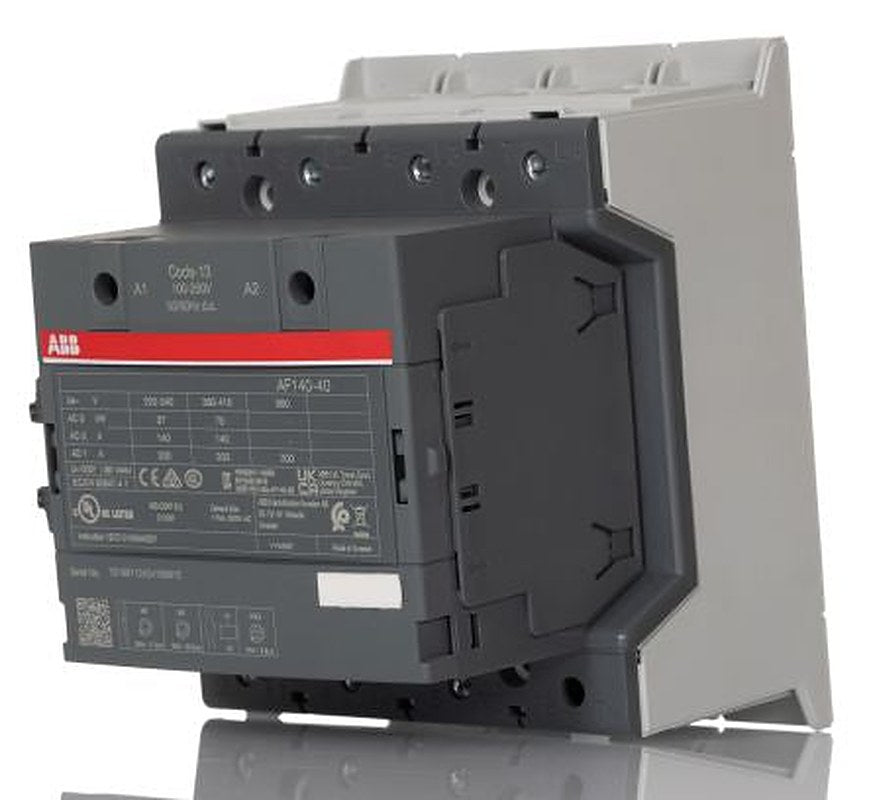 ABB AF Contactor, 250V Coil, 4-Pole, 200 A, 75 kW 250V, 4 NO