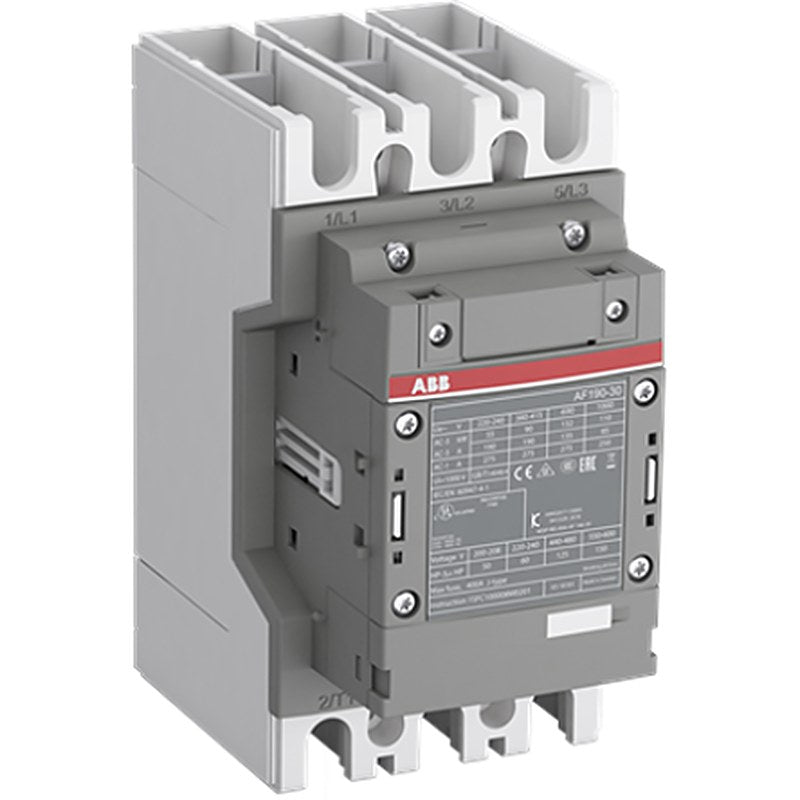 ABB 1SF Block Contactor, 130V ac/dc, 48 V ac/dc Coil, 3-Pole, 90 kW, 3 NO/0 NC