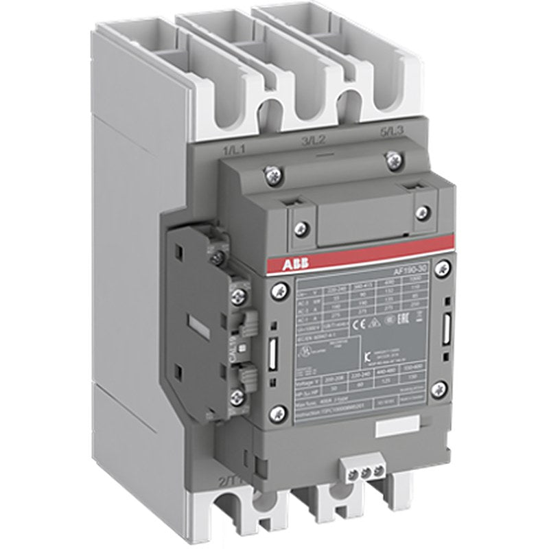 ABB 1SF Block Contactor, 100V ac/dc, 250 V ac/dc Coil, 3-Pole, 90 kW, 3 NO/0 NC