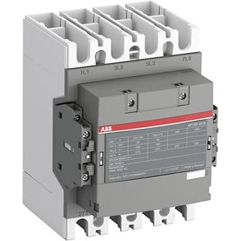 ABB 1SF Block Contactor, 130V ac/dc, 48 V ac/dc Coil, 4-Pole, 90 kW, 4 NO