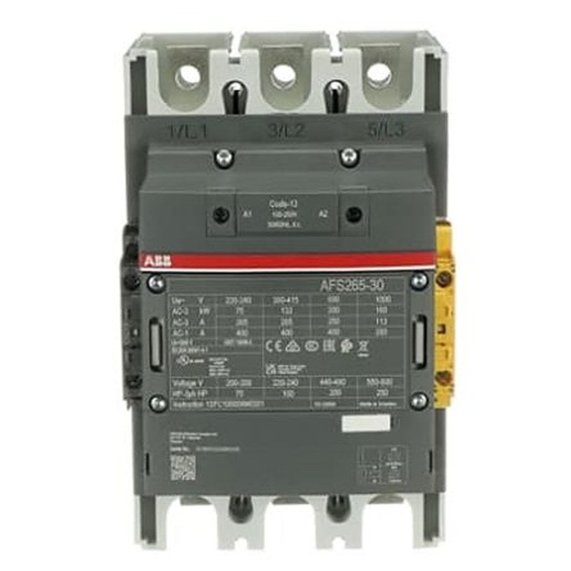 ABB 1SF Block Contactor, 100V ac/dc, 250 V ac/dc Coil, 3-Pole, 132 kW, 3 NO/0 NC