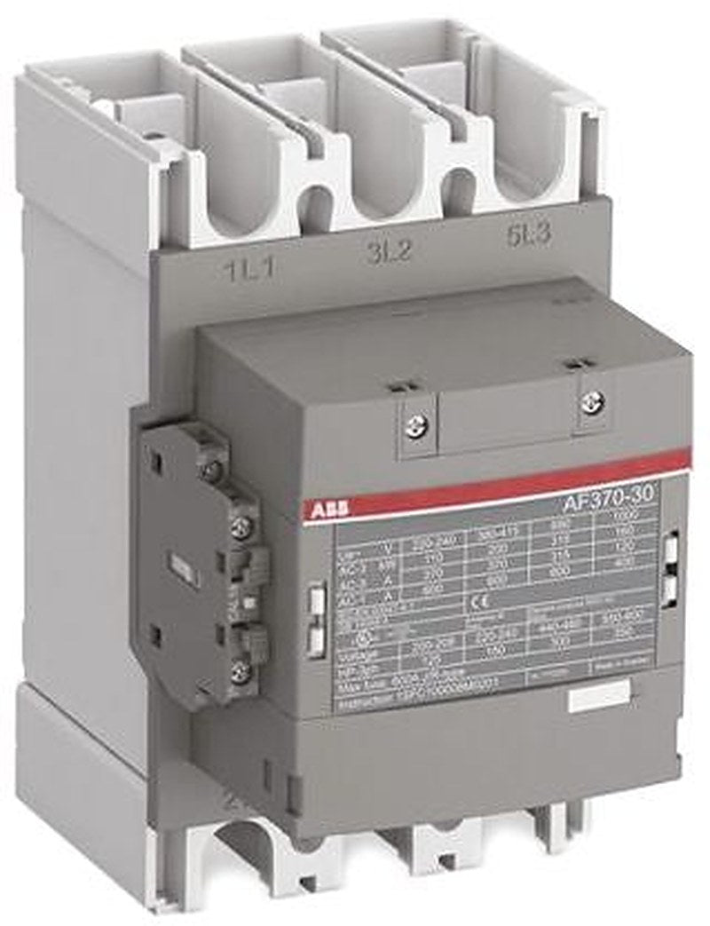 ABB AF305 Contactor, 230V ac Coil, 3-Pole, 400 A, 160 kW 250V, 3 NO, 690V ac