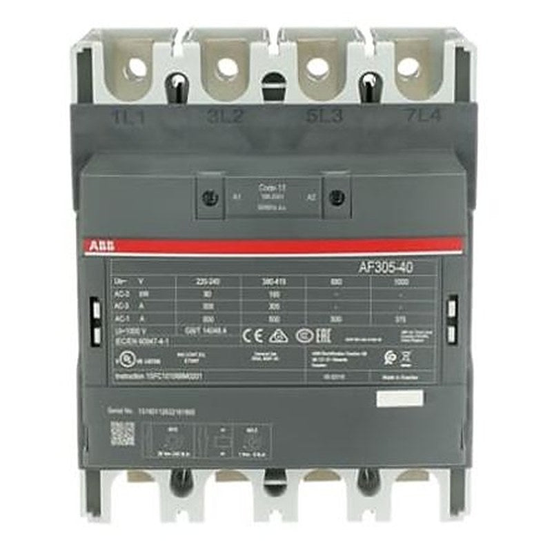 ABB 1SF Block Contactor, 100V ac/dc, 250 V ac/dc Coil, 4-Pole, 160 kW, 4 NO
