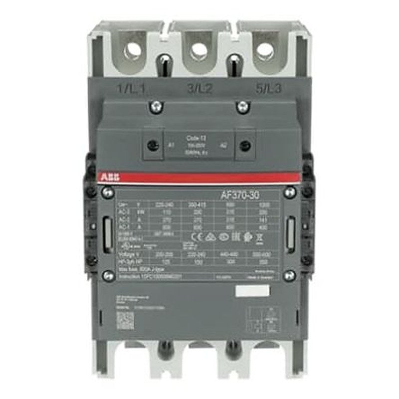 ABB 1SF Block Contactor, 100V ac/dc, 250 V ac/dc Coil, 3-Pole, 200 kW, 3 NO/0 NC