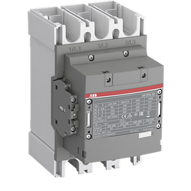 ABB 1SF Block Contactor, 250V ac/dc, 500 V ac/dc Coil, 3-Pole, 200 kW, 3 NO/0 NC