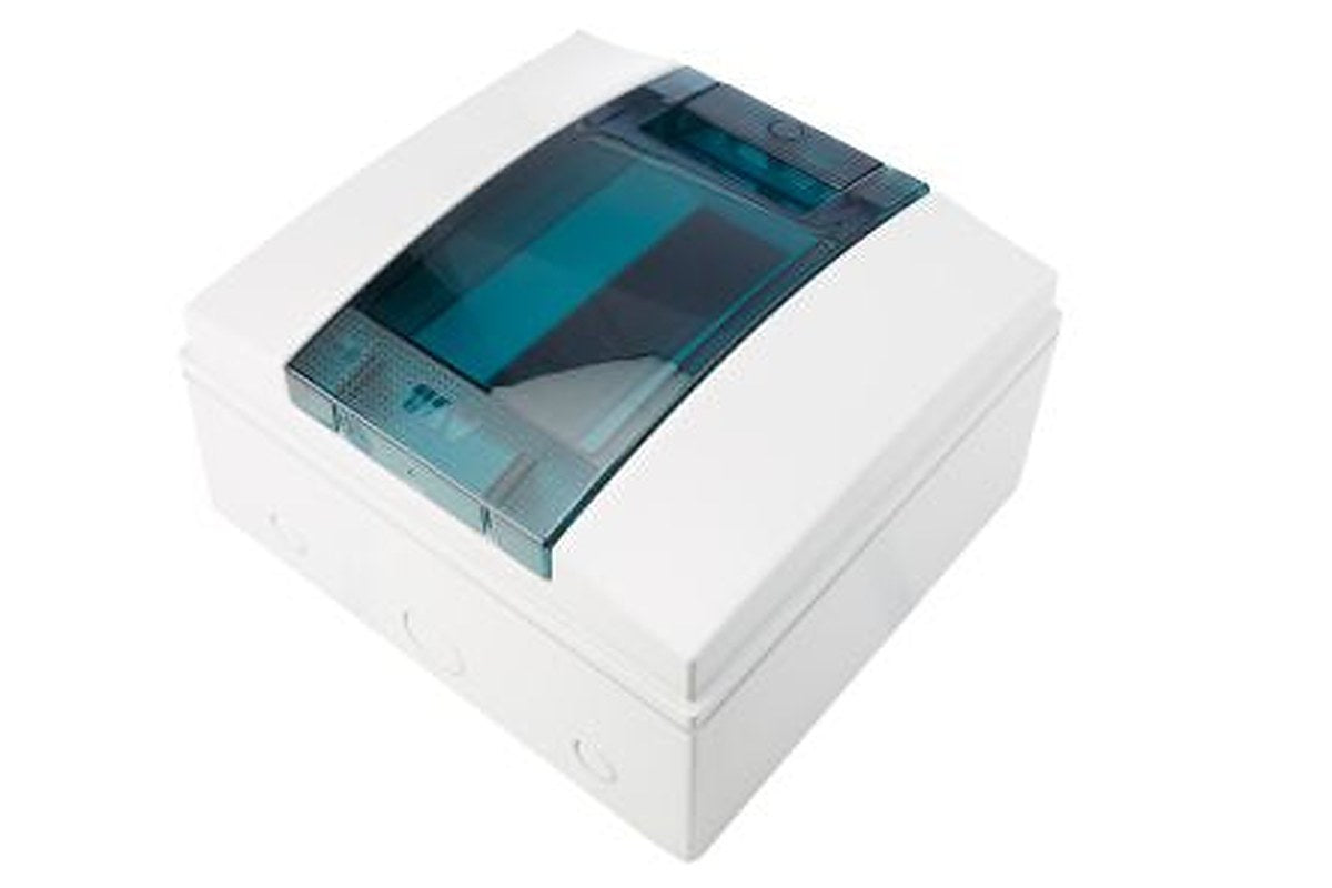 ABB 8 Plastic Consumer Unit, 63A, IEC60670, EN60439-3 IP65 MISTRAL65