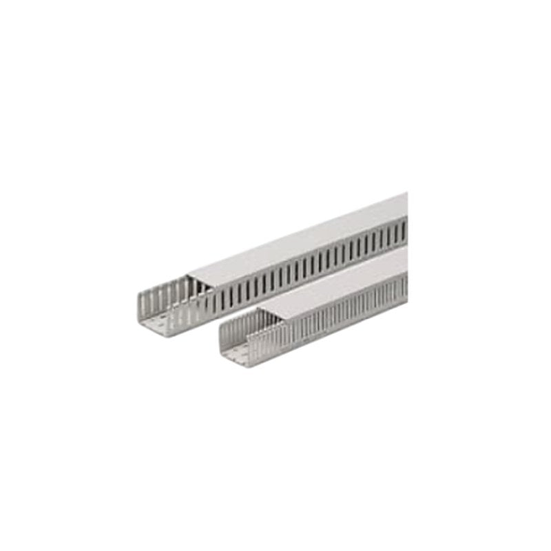 ABB 1SL Grey - Narrow Slot, W60mm x D80 mm, L2000 mm, Thermoplastic