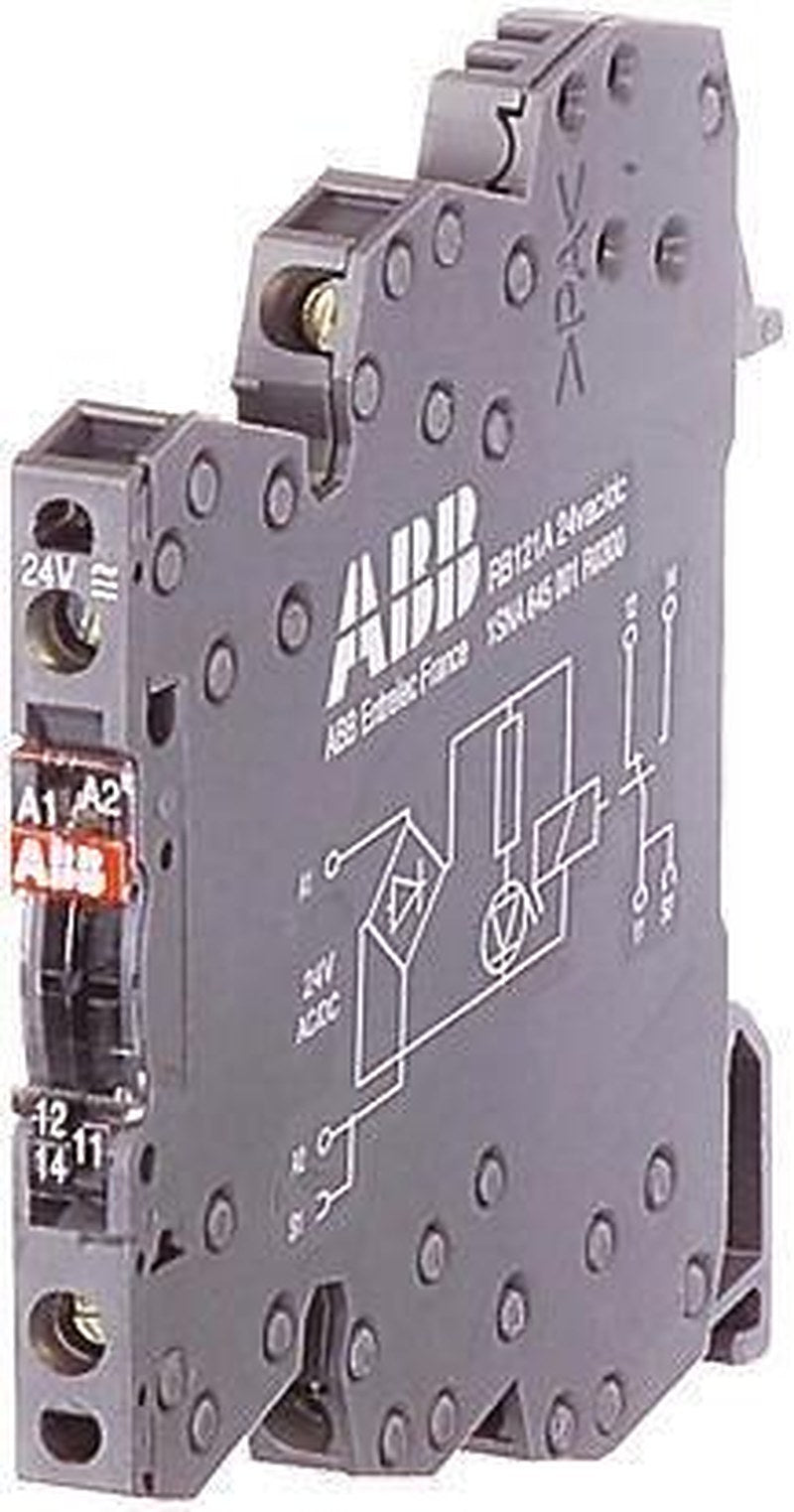ABB R600 Series Interface Relay, DIN Rail, 110V ac/dc Coil, SPDT, 4mA