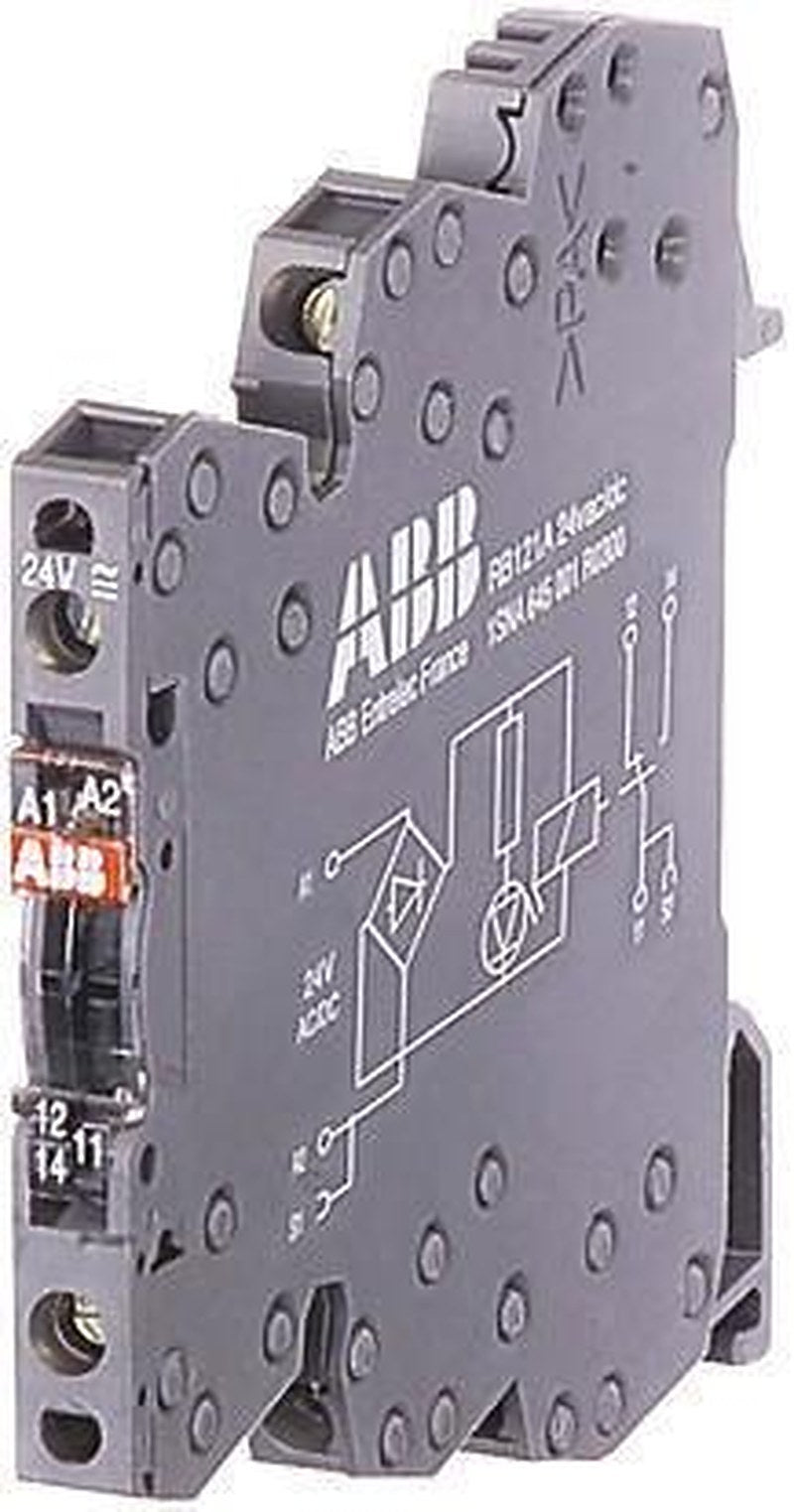 ABB R600 Series Solid State Relay, 12 A Load, DIN Rail Mount, 250 V Load, 250V ac/dc Control