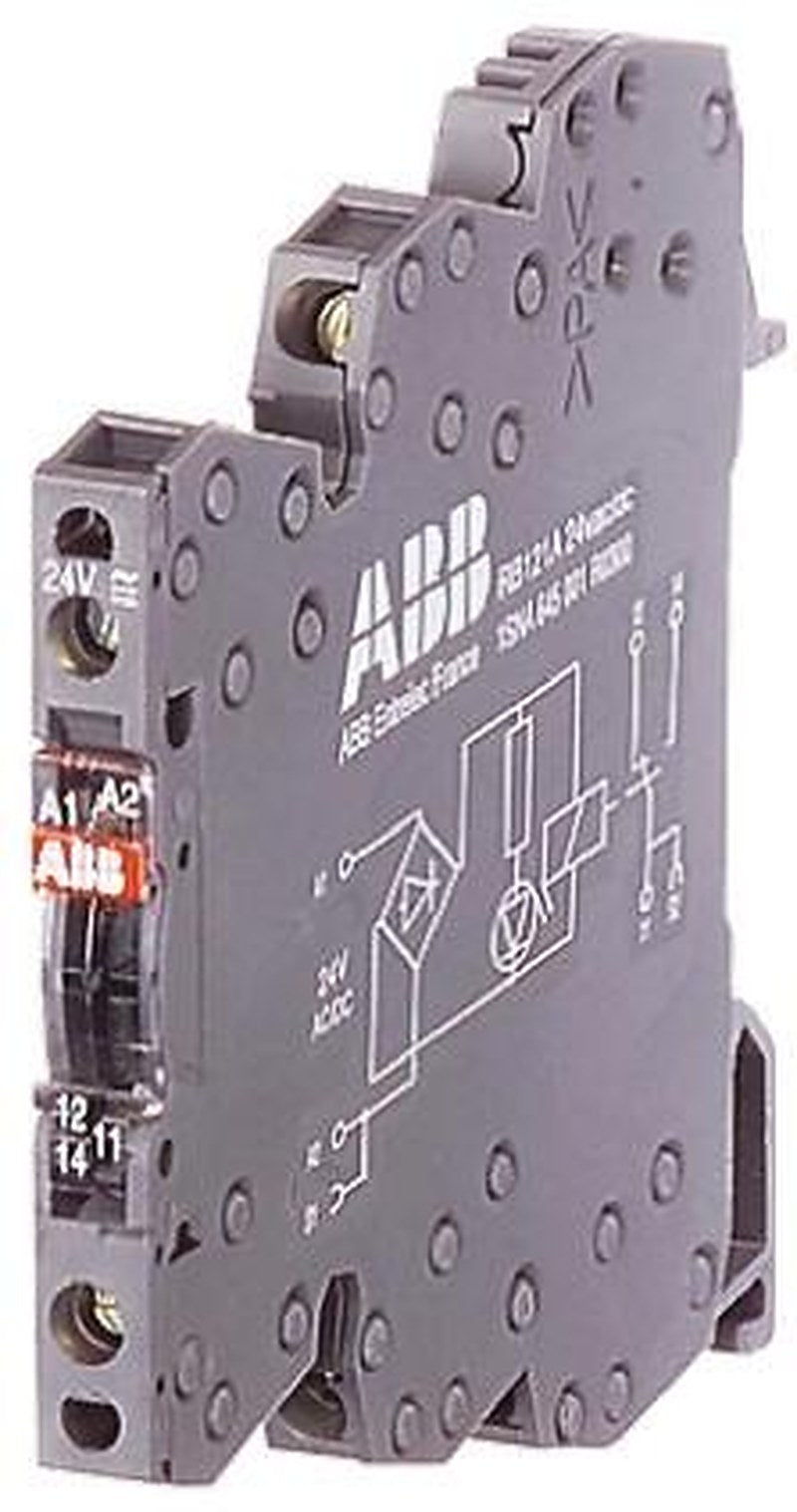 ABB R600 Series Solid State Relay, DIN Rail Mount, 24 V Load