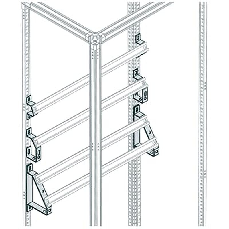 ABB EV1112 Series Pickled Steel Sheet Support Rail, 160mm W, 125 mm H, 210 mm D, 210 mm L For Use With EV1112