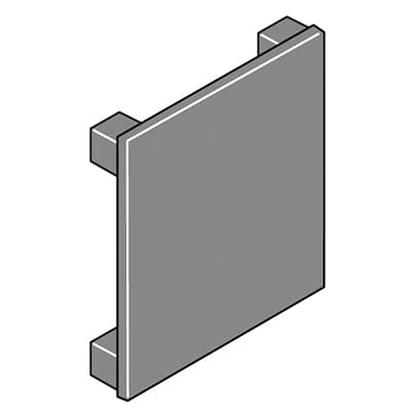 ABB Pickled Steel Sheet Enclosure Accessory, 72mm W, 100 mm L for Use with EV1135