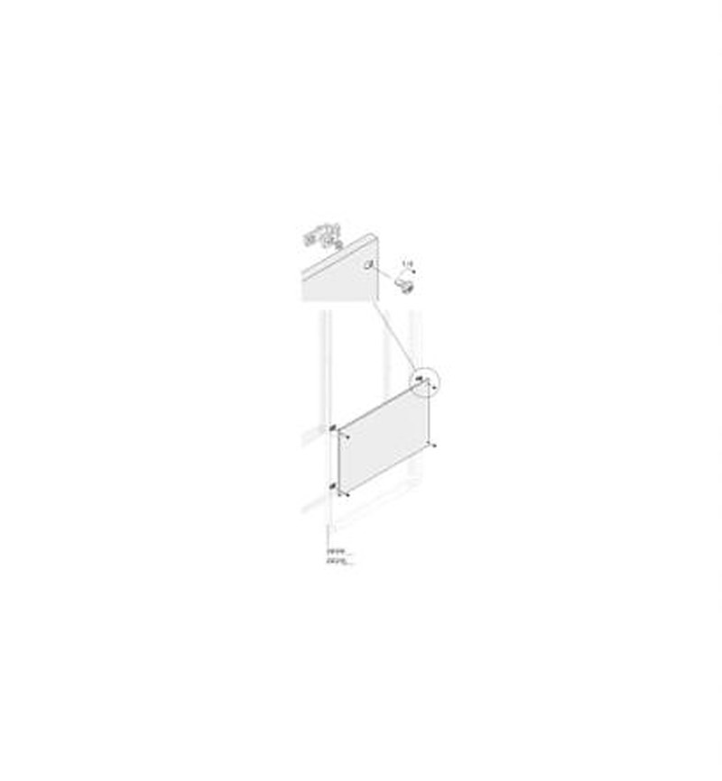 ABB PPFB Series RAL 7035 Light Grey Pickled Steel Sheet, 350 mm H, 400mm W, 400 mm D, 400 mm L, for Use with PPFB3540