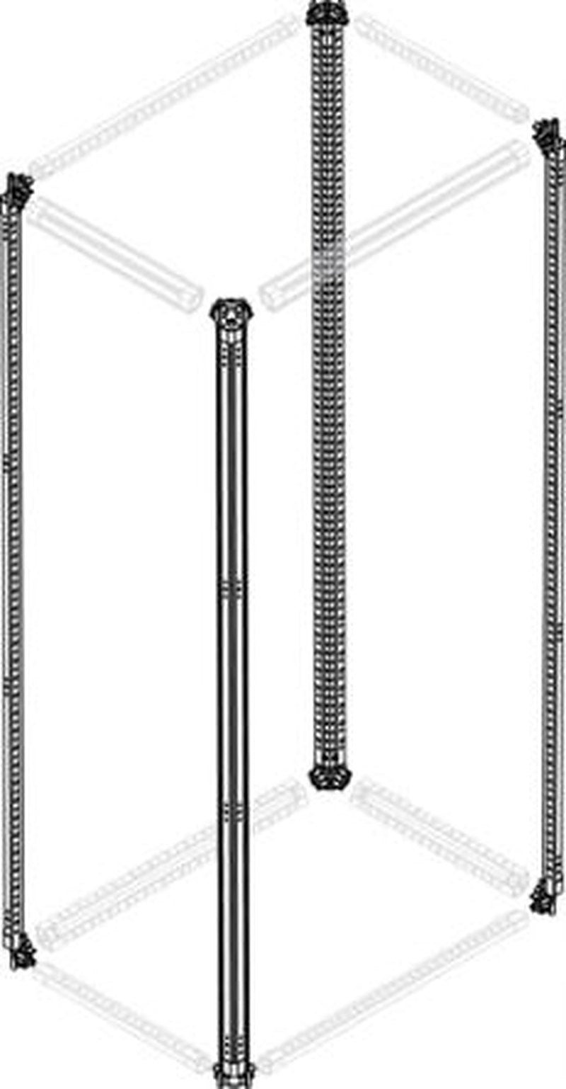 ABB 1STQ Series Stainless Steel Upright for Use with Modular Boards - System Pro E Power 2 m x 47.5 mm x 2m